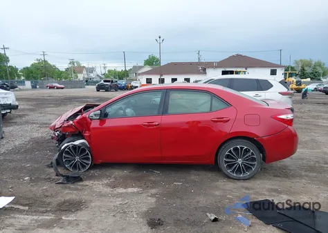 2016 Toyota Corolla S Plus from USA, damaged, VIN 2T1BURHE4GC729605